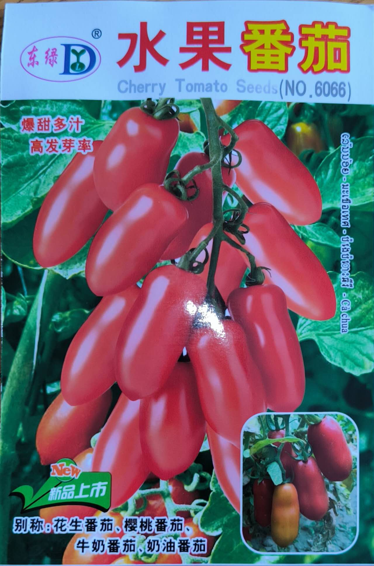 Red Pear Cherry Tomato Vegetable Seeds ( 100 seeds ) - Basic Farm House