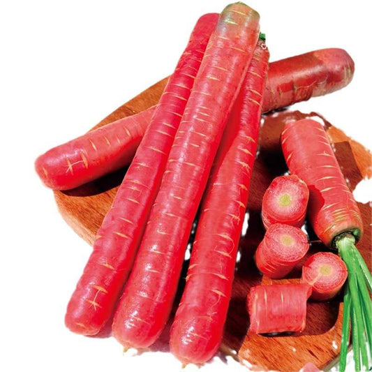 Fruit Red Carrot 1000 Seeds – Sweet Crunchy Vegetable | Easy Grow | High Germination | Home Garden