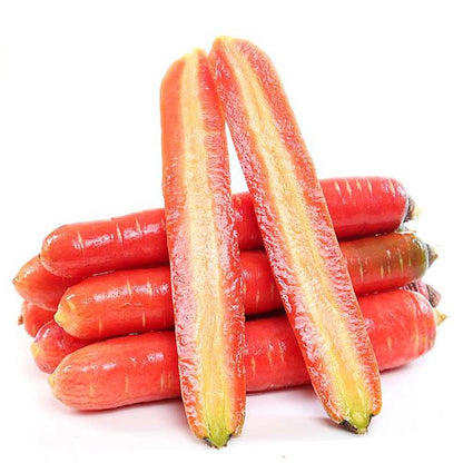 Fruit Red Carrot 1000 Seeds – Sweet Crunchy Vegetable | Easy Grow | High Germination | Home Garden