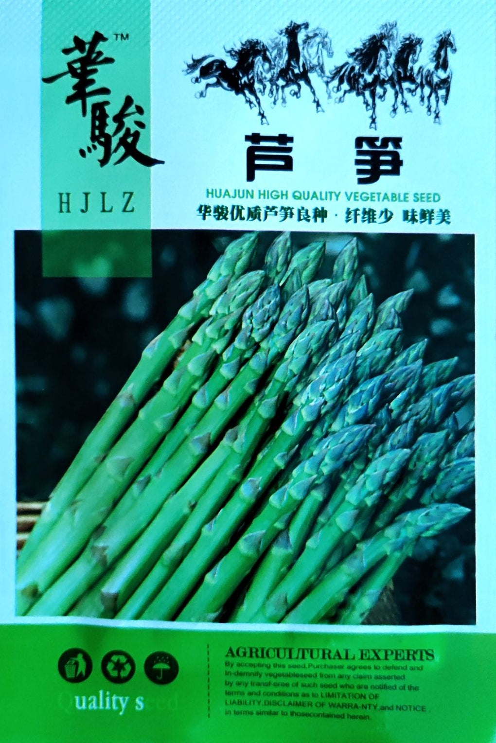 American Sweet Asparagus Variety Vegetable Seeds (25 seeds) - Basic Farm House