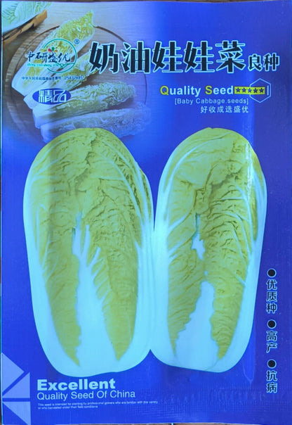 Wholesale Baby Chinese Cabbage / Pechay Baguio Variety Seeds (300 seeds) - Basic Farm House