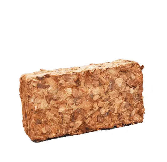 Natural Coco Chunks Block Brick ( 0.50KG ) - Basic Farm House