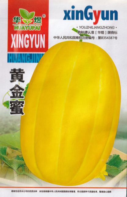 Honey Gold Melon Fruit Vegetable Seeds (50 seeds) - Basic Farm House
