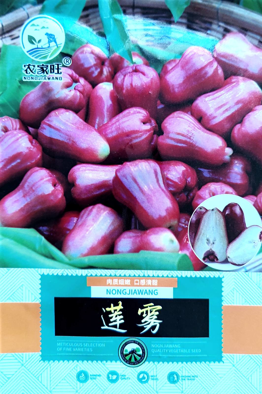 Java Apple Fruit Vegetable Seeds ( 80 seeds ) - Basic Farm House