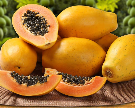 Papaya Fruit Vegetable Seeds ( 8 seeds ) - Basic Farm House