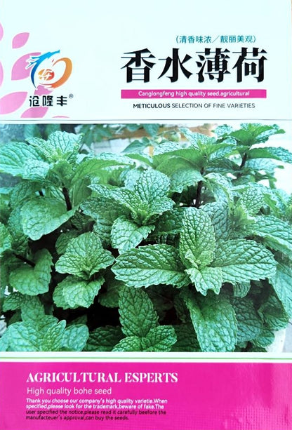 Natural Mint Herb Seeds (450 seeds) - Basic Farm House
