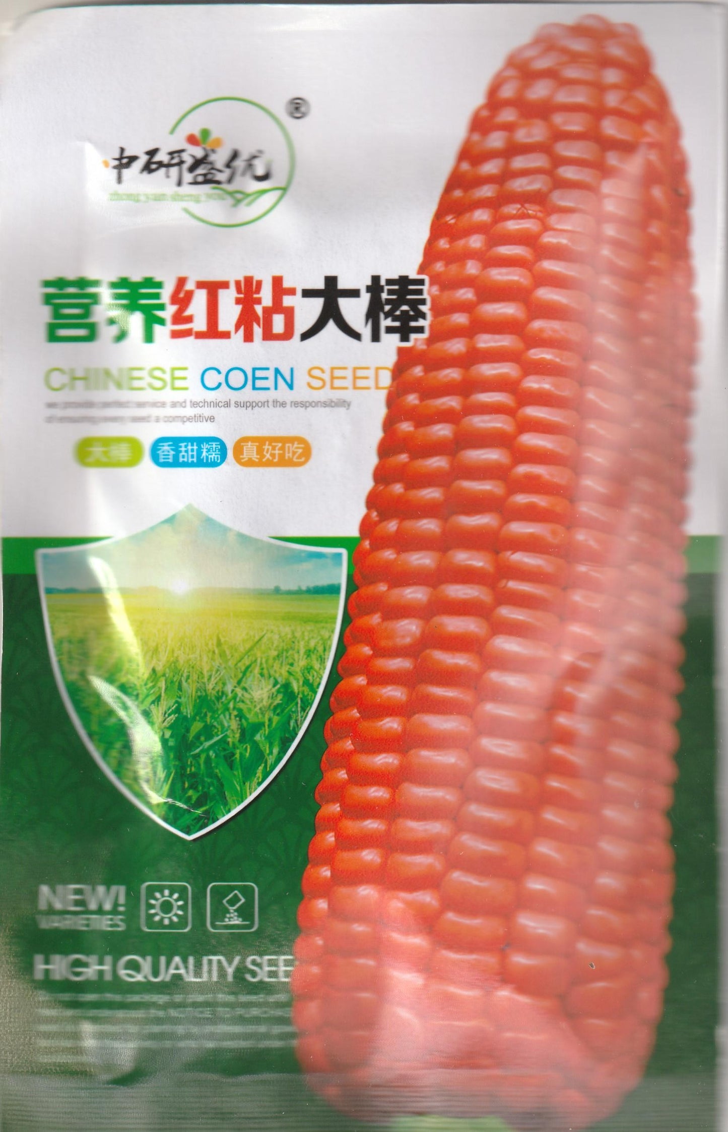 Sweet Red Corn Mais Vegetable Seeds (30 seeds) - Basic Farm House
