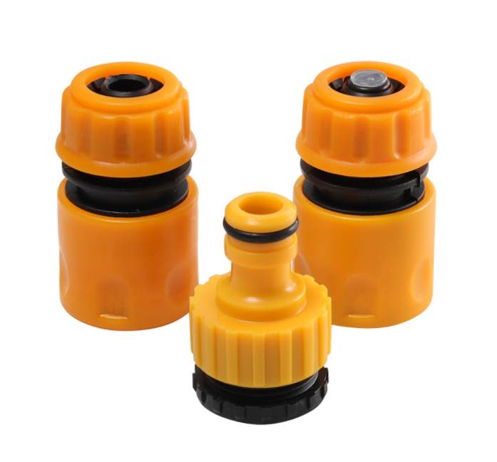 1/2" 3PCS/Set Garden Water Tap Adaptor Connector  - Basic Farm House