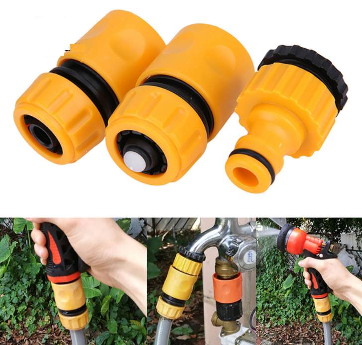 1/2" 3PCS/Set Garden Water Tap Adaptor Connector  - Basic Farm House