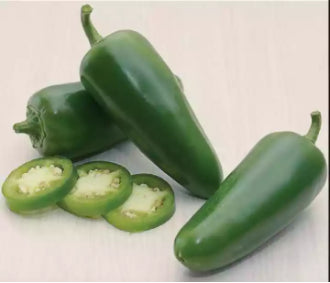Jalapeño Chili Picked Pepper Vegetable Seeds (100 seeds) - Basic Farm House