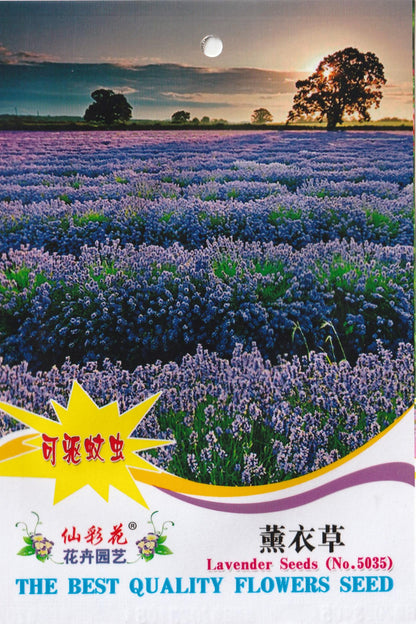 Lavender Mosquito Repellent Plants Seeds (75 seeds) - Basic Farm House